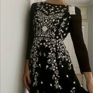 French Connection Midnight Garden maxi dress